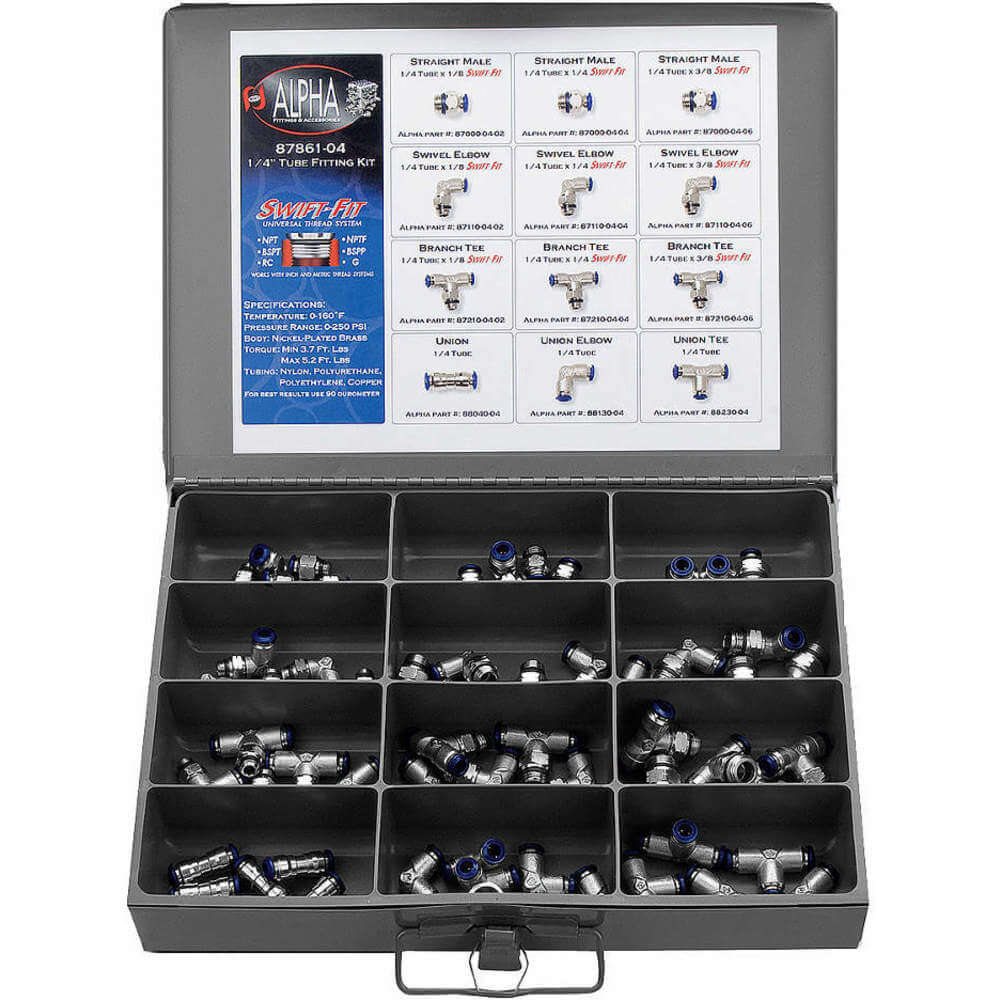 AIGNEP Push to Connect Tube Fitting Kits