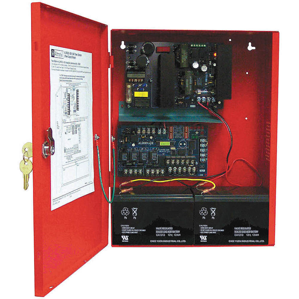 ALTRONIX AL1002ULADA NAC Power Supply, Steel, 24VDC @ 10A, 120VAC, 60 Hz | AD9KHL 4TEF5