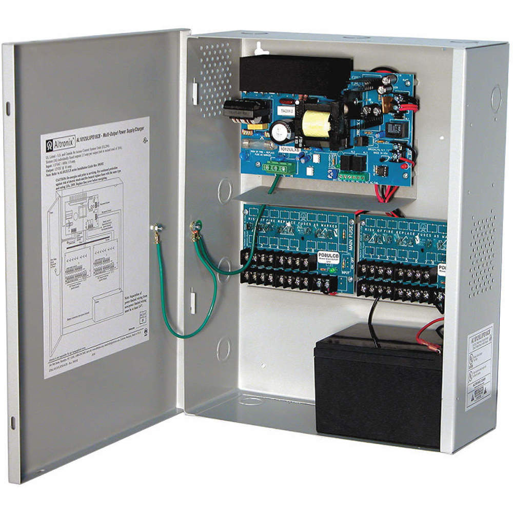 ALTRONIX AL1012ULXPD16CB 16 PTC Power Supply Charger, Class 2 Rated Output | AD9KHW 4TEG5
