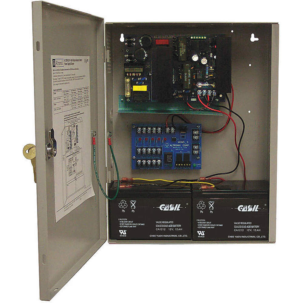 ALTRONIX AL1024ULM Power Supply 5 Fuse 24vdc @ 10a | AD9KJD 4TEH3