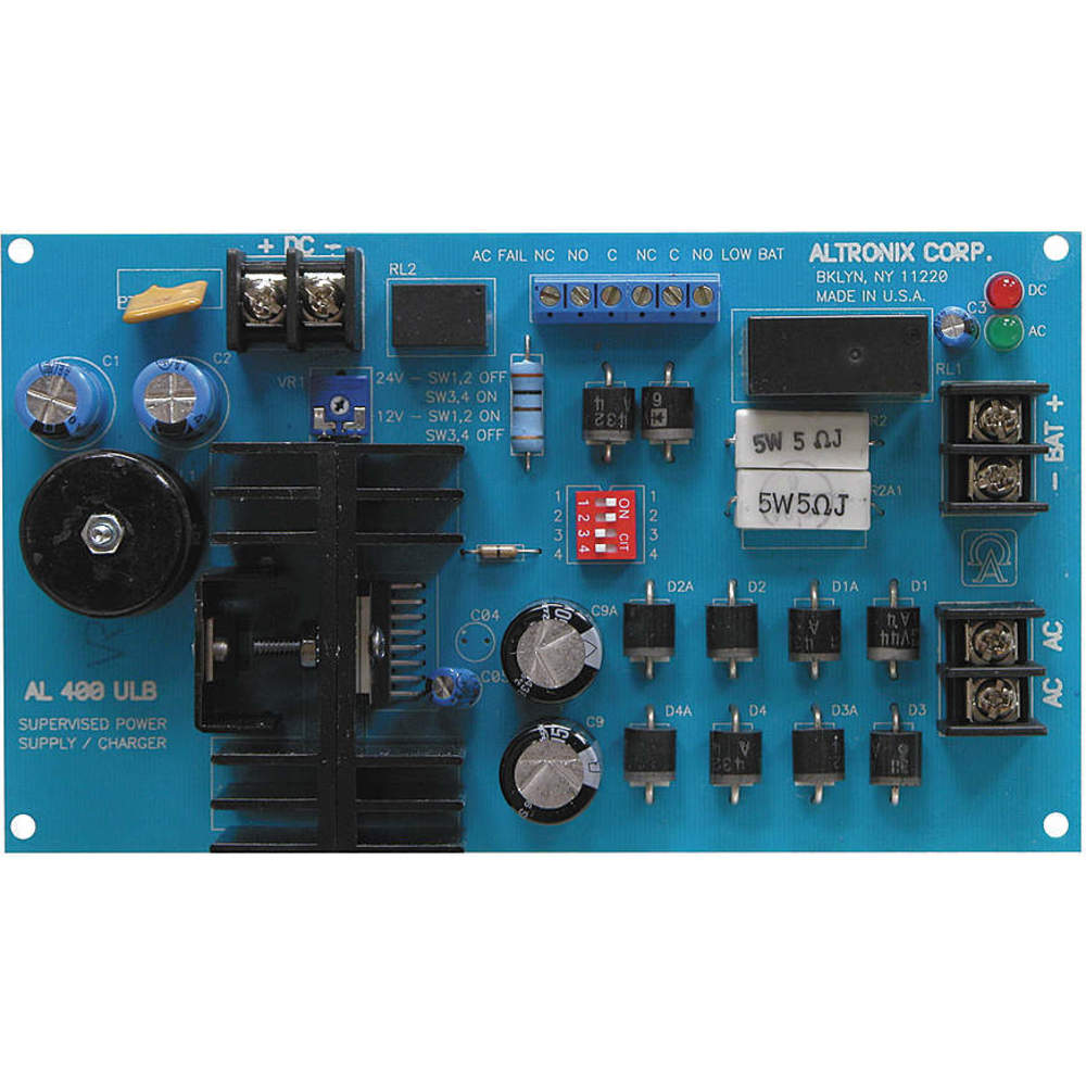 ALTRONIX AL400ULB Power Supply / Charger, 12 / 24 VDC Selectable Output | AD9KKZ 4TEP1