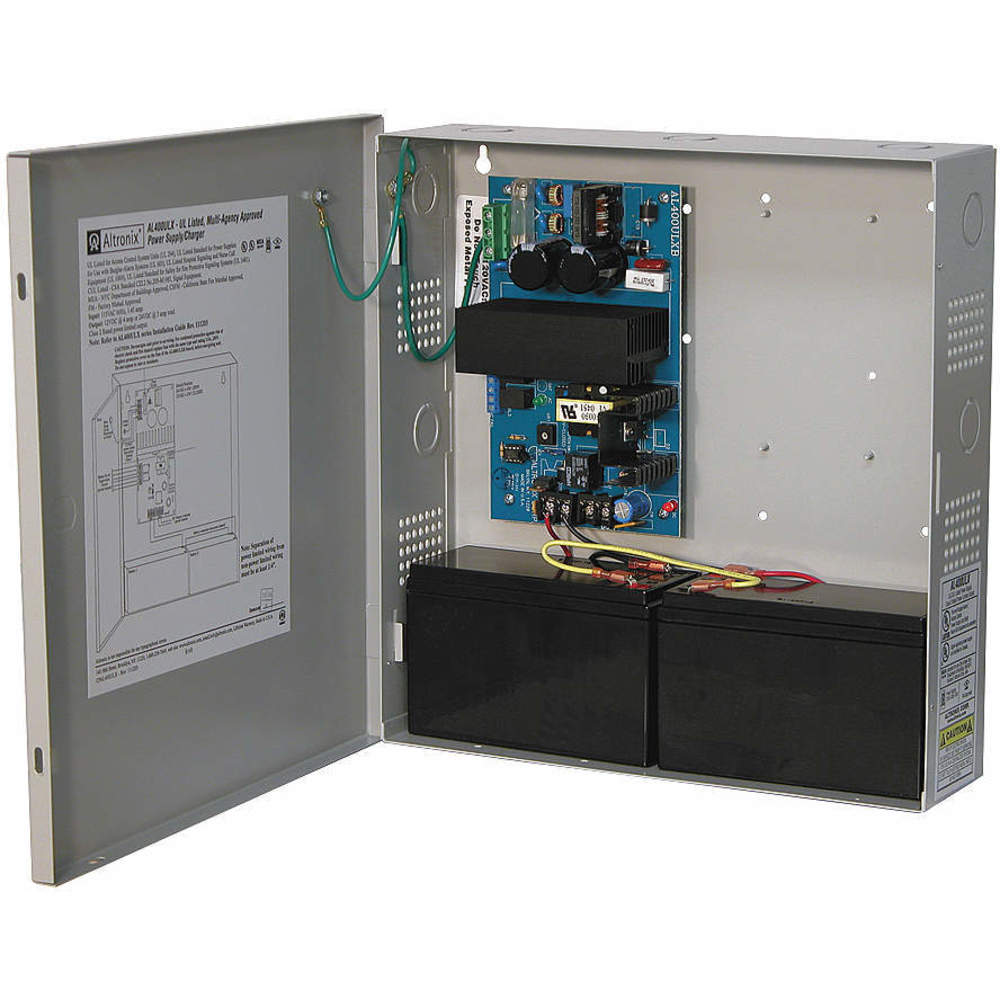 ALTRONIX AL400ULX Power Supply Charger, 12 / 24VDC Output, 3.5A 115VAC Input | AD9KLG 4TEP8
