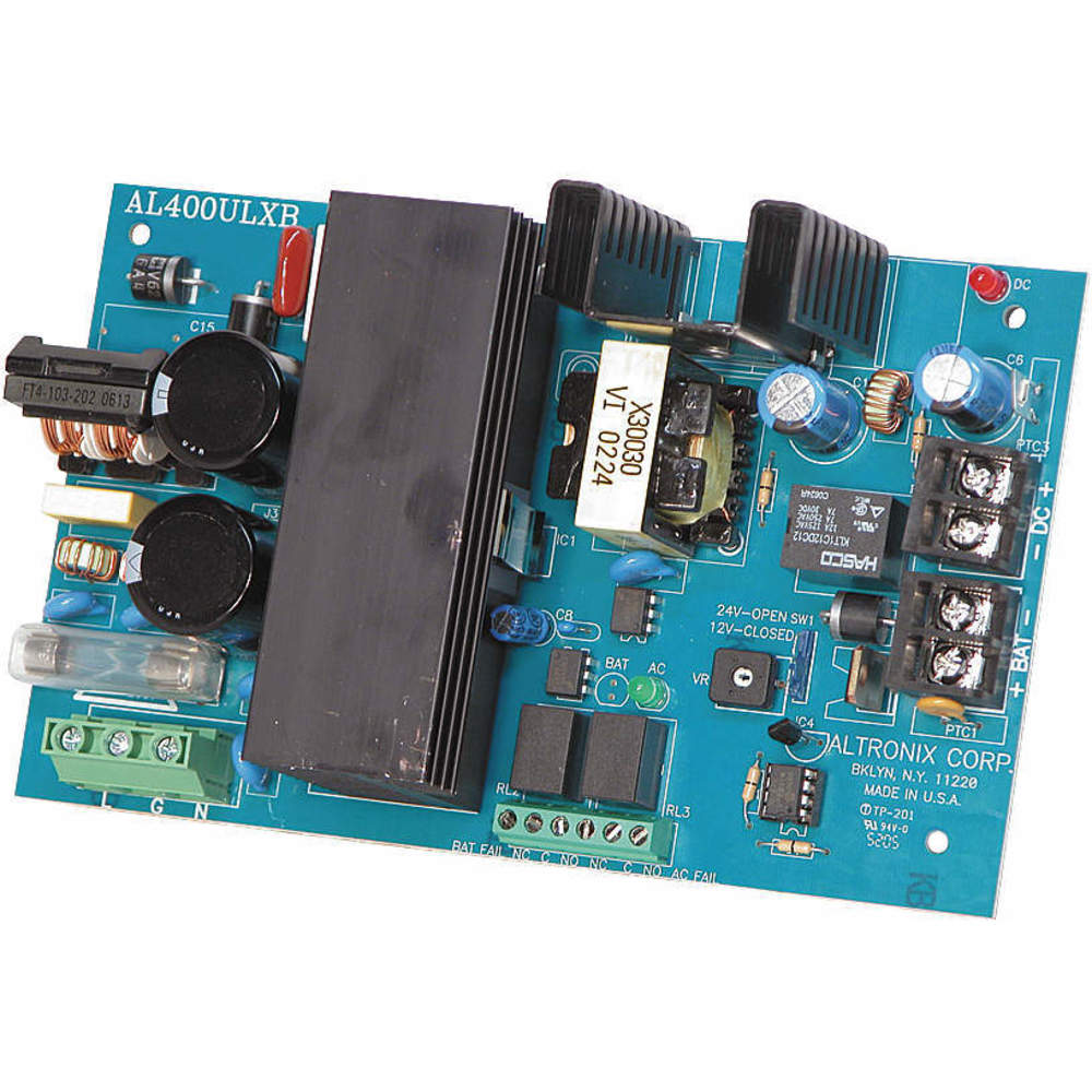ALTRONIX AL400ULXB2 Power Supply, 12VDC @ 4A / 24VDC @ 3A Filtered Output | AD9KLH 4TEP9
