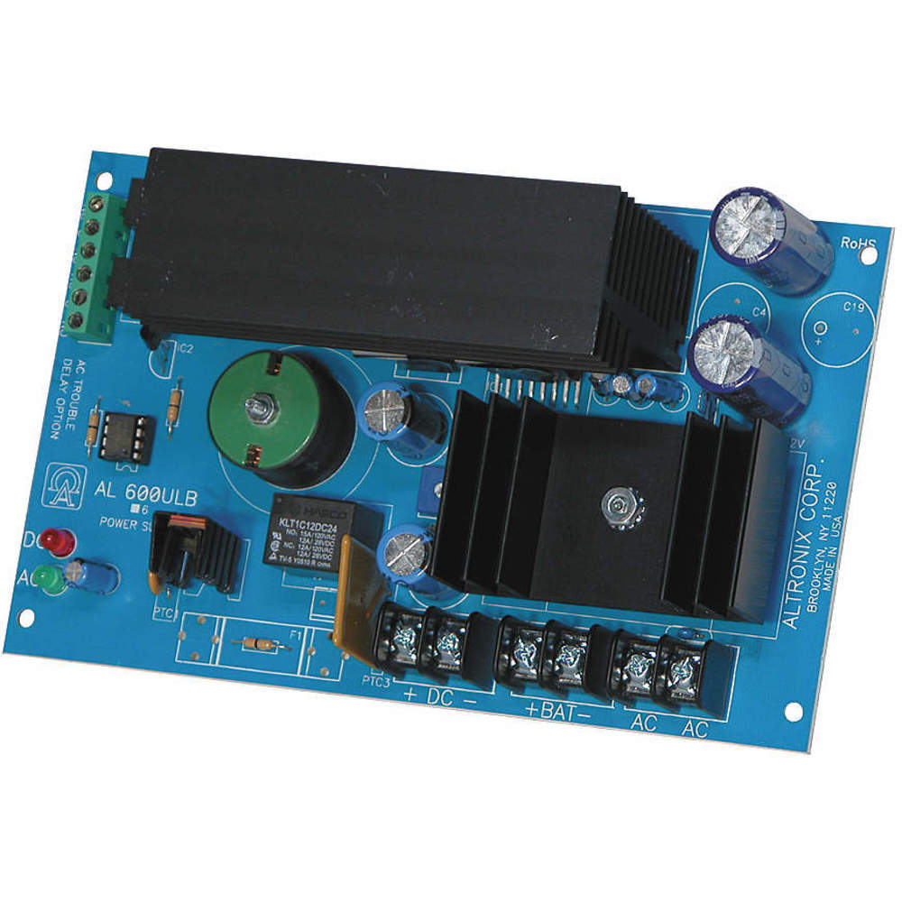 ALTRONIX AL600ULB Power Supply, 12 / 24 VDC Output, Short Circuit Protection | AD9KLR 4TER8