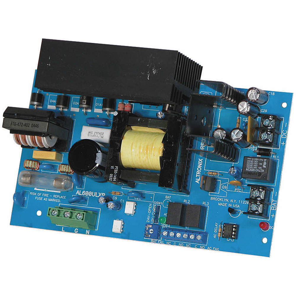 ALTRONIX AL600ULXB Power Supply, Electronically Regulated 12 / 24VDC Output | AD9KMA 4TET7
