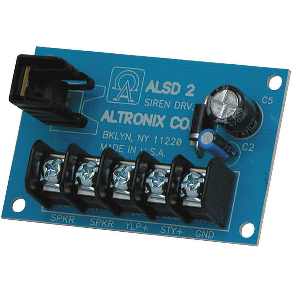 ALTRONIX ALSD2 Siren Driver 6-12vdc 2 Ch Low Current | AD9KMR 4TEV7