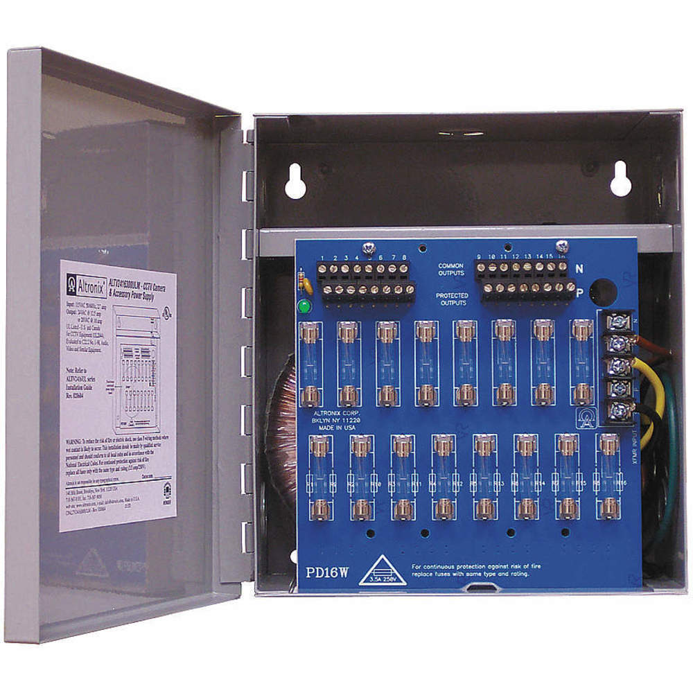 ALTRONIX ALTV2416300ULM CCTV Power Supply, 28VAC @ 10A Supply Current Output | AD9KNF 4TEX2