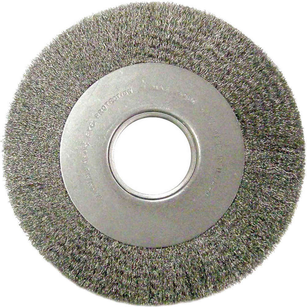Crimped Wire Wheel Brush Arbor 0.012 inch