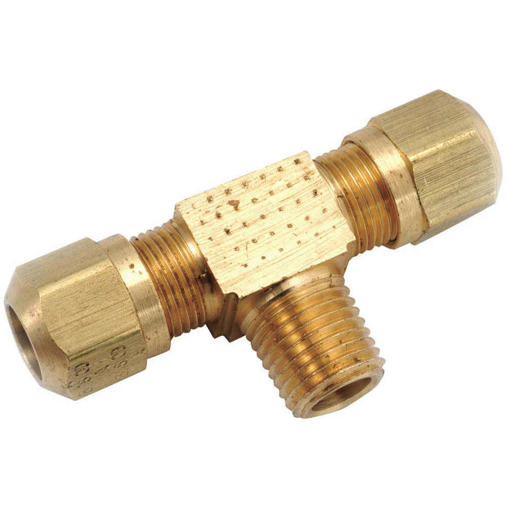 Male Branch Tee Compression Brass 150psi