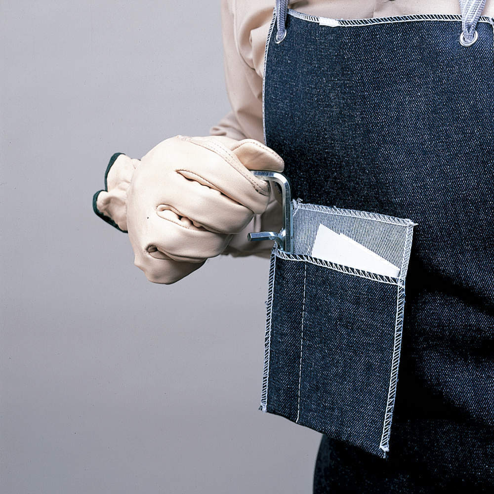 Bib Apron Blue 36 Inch Length 28 Inch Width Denim