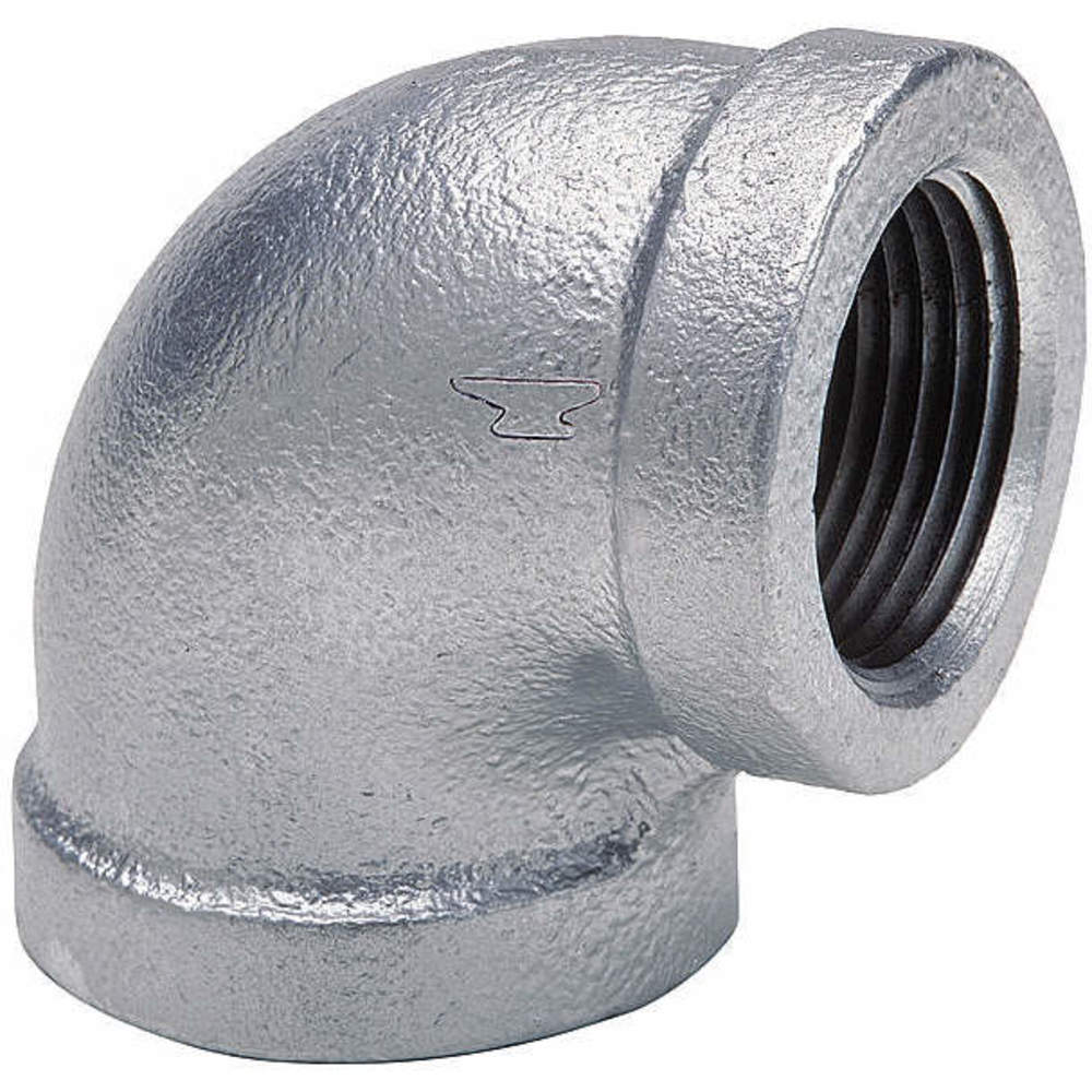 Elbow, 90 Degree, Standard, Class 150, Galvanized, 1 Inch Nominal Size