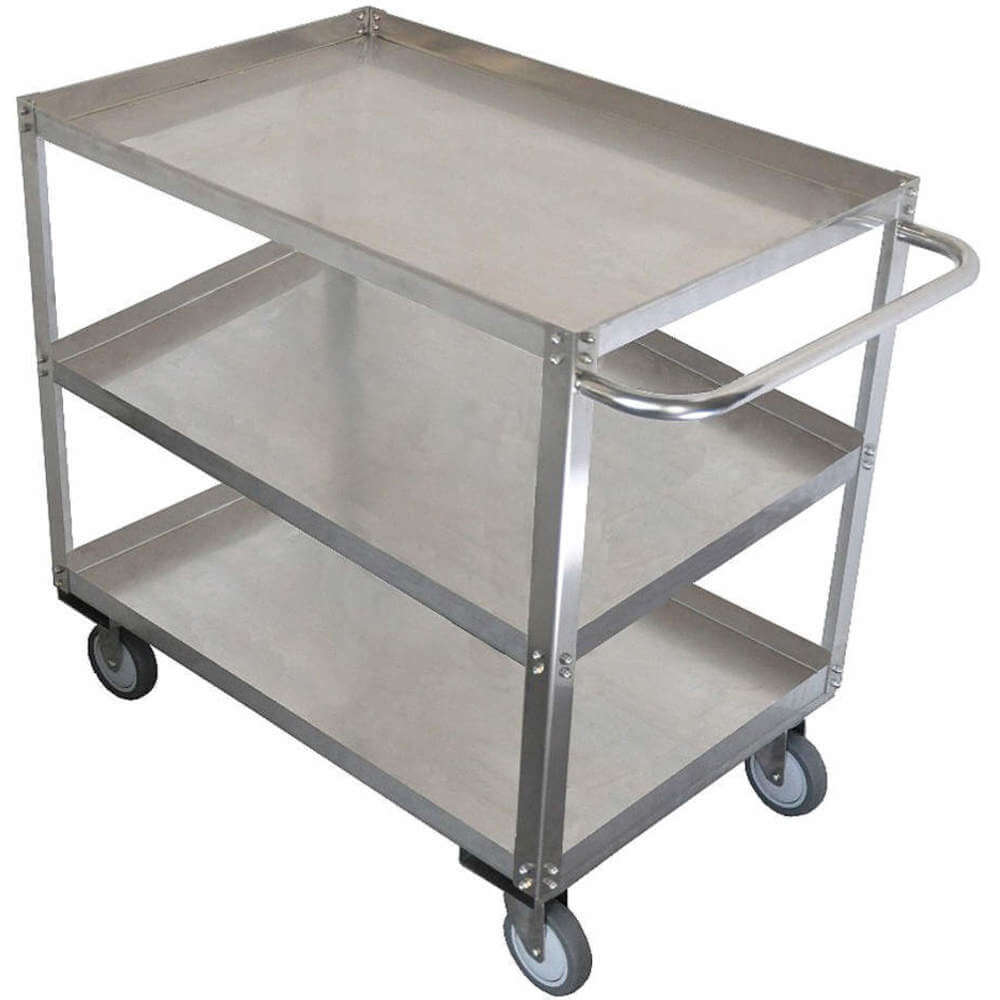 APPROVED VENDOR 11A455 Unassembled Utility Cart Stainless Steel 29 L 1200 Lb | AA2TLH