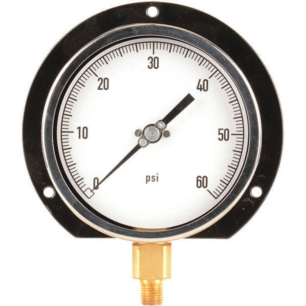 APPROVED VENDOR 11A494 Compound Gauge General Purpose 4-1/2 In | AA2TMY