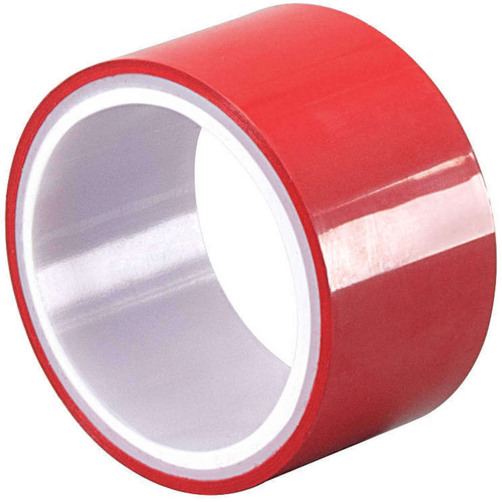 APPROVED VENDOR 15D343 Metalized Film Tape Red 1/2 Inch x 5 Yard | AA6XHY