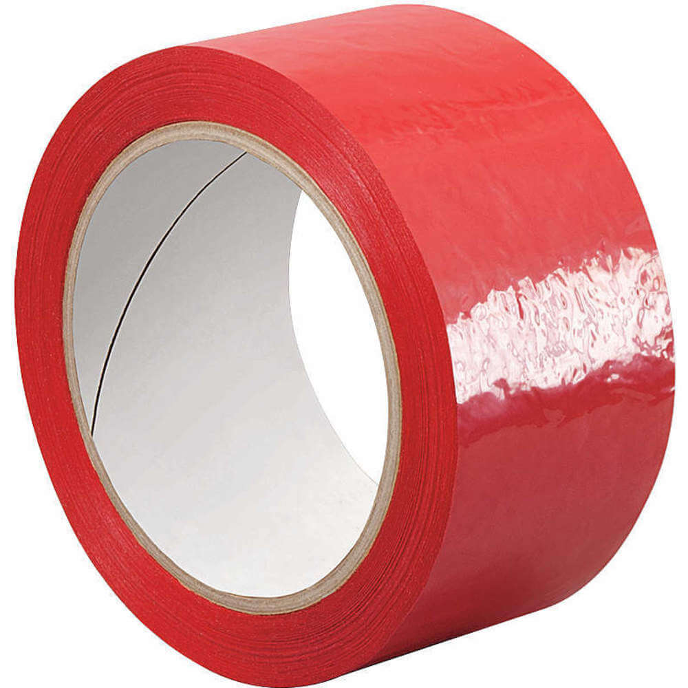 APPROVED VENDOR 15D349 Metalized Film Tape Red 1/2 Inch x 72 Yard | AA6XJD