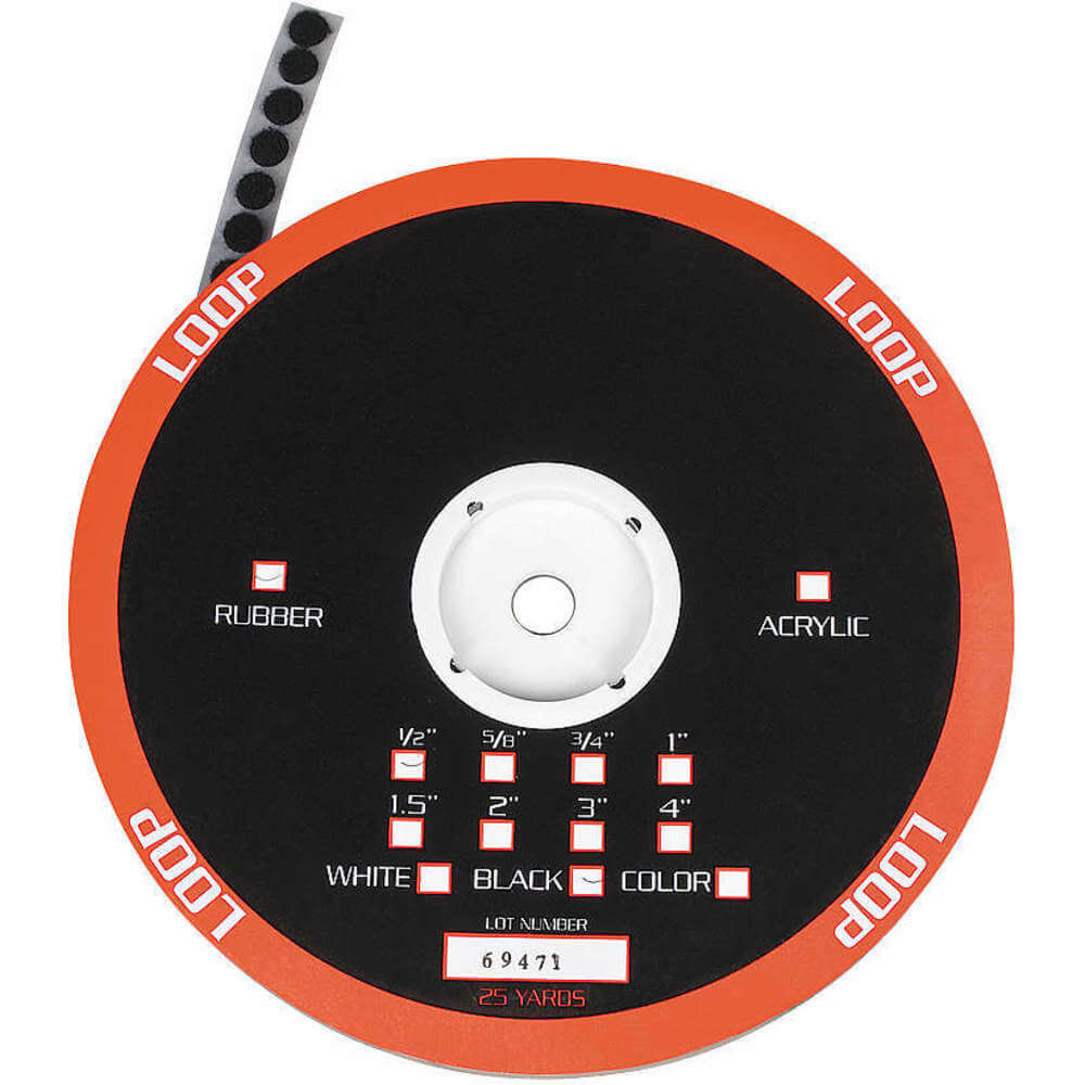 Loop Round 5/8 Diameter Black