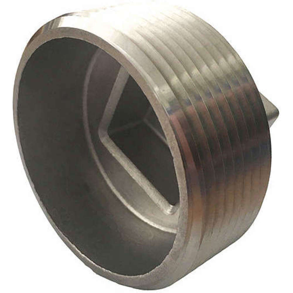 APPROVED VENDOR 1LTW9 Square Head Plug 1/2 Inch 304 Stainless Steel 150 Psi | AB2FNM