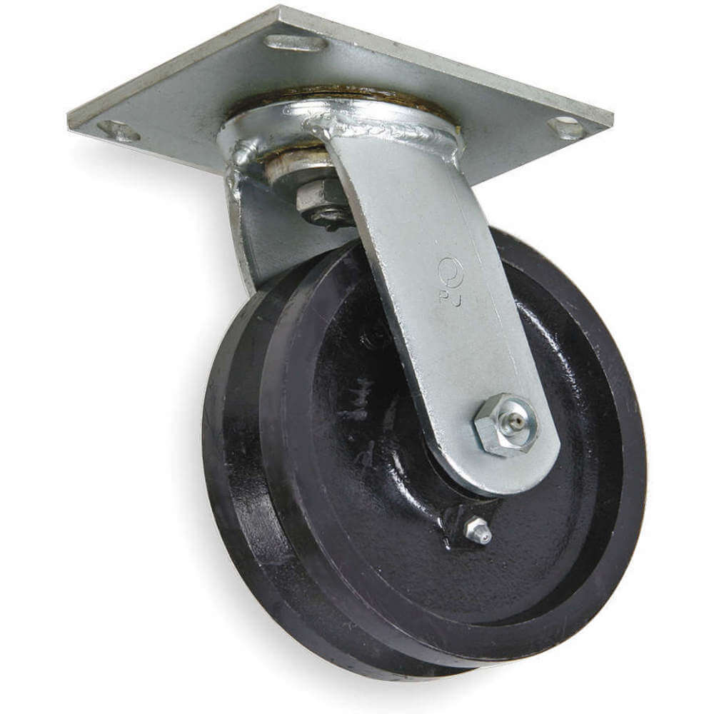 V-groove Swivel Caster 800 Lb. 1-1/2 H