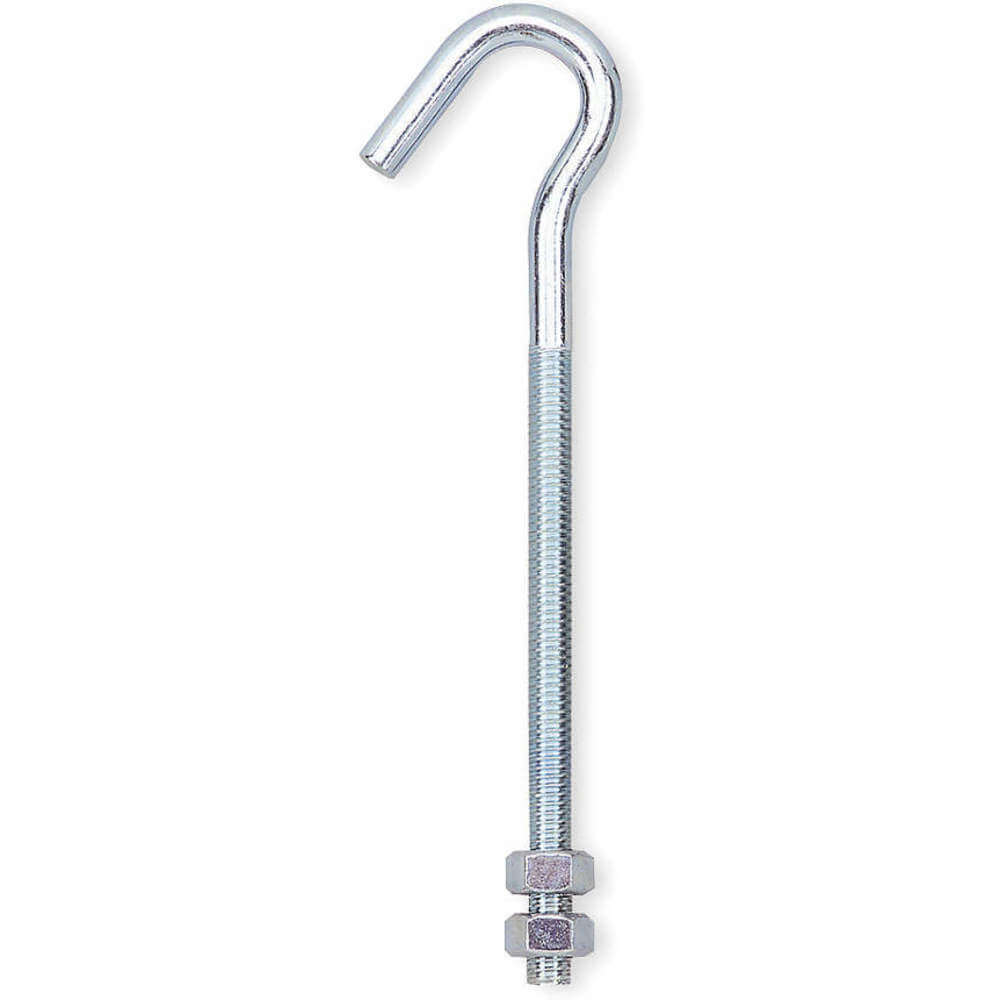 Hook Bolts Steel 6 Length x 3 1/4 H x 3/4 Inch Width