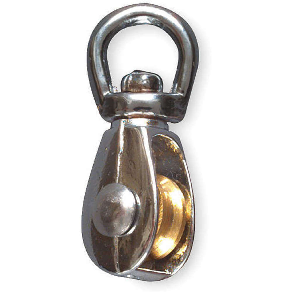 APPROVED VENDOR 1RCE6 Swivel Eye Pulley Chrome | AB3BBN