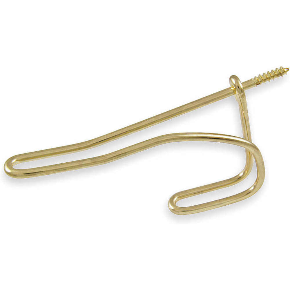 Coat And Garment Wire Hook Brass