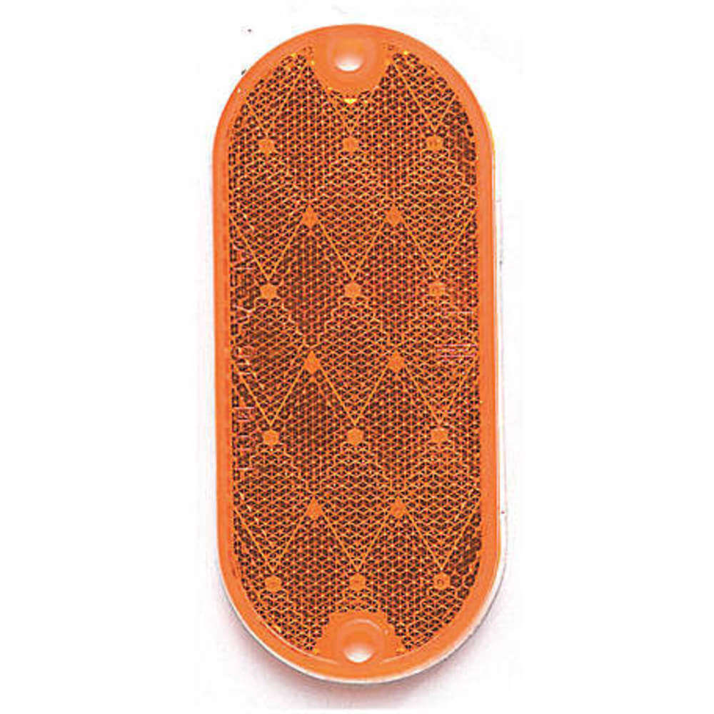 Color Reflector Oblong Amber