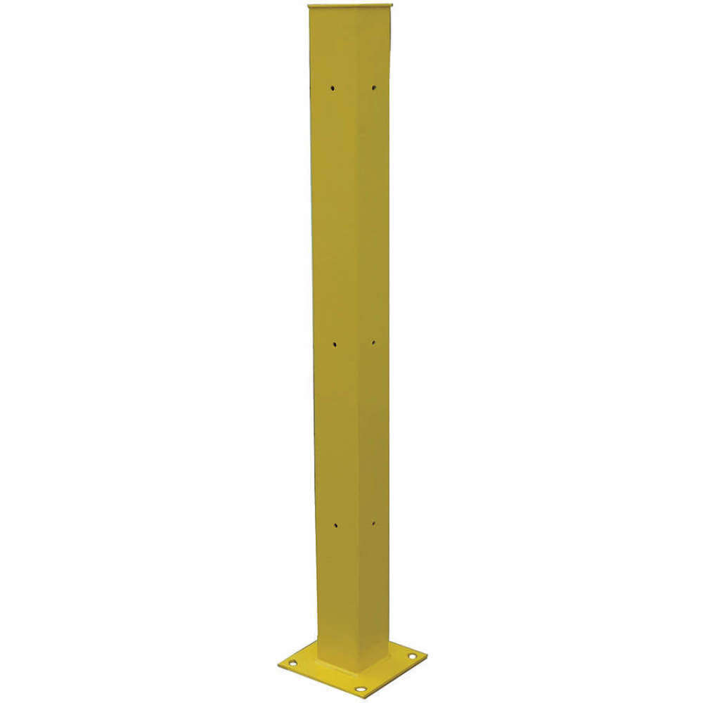 APPROVED VENDOR 21XM01 Tubular Mounting Post 10 Inch x 60 Inch Yellow | AB6LKH