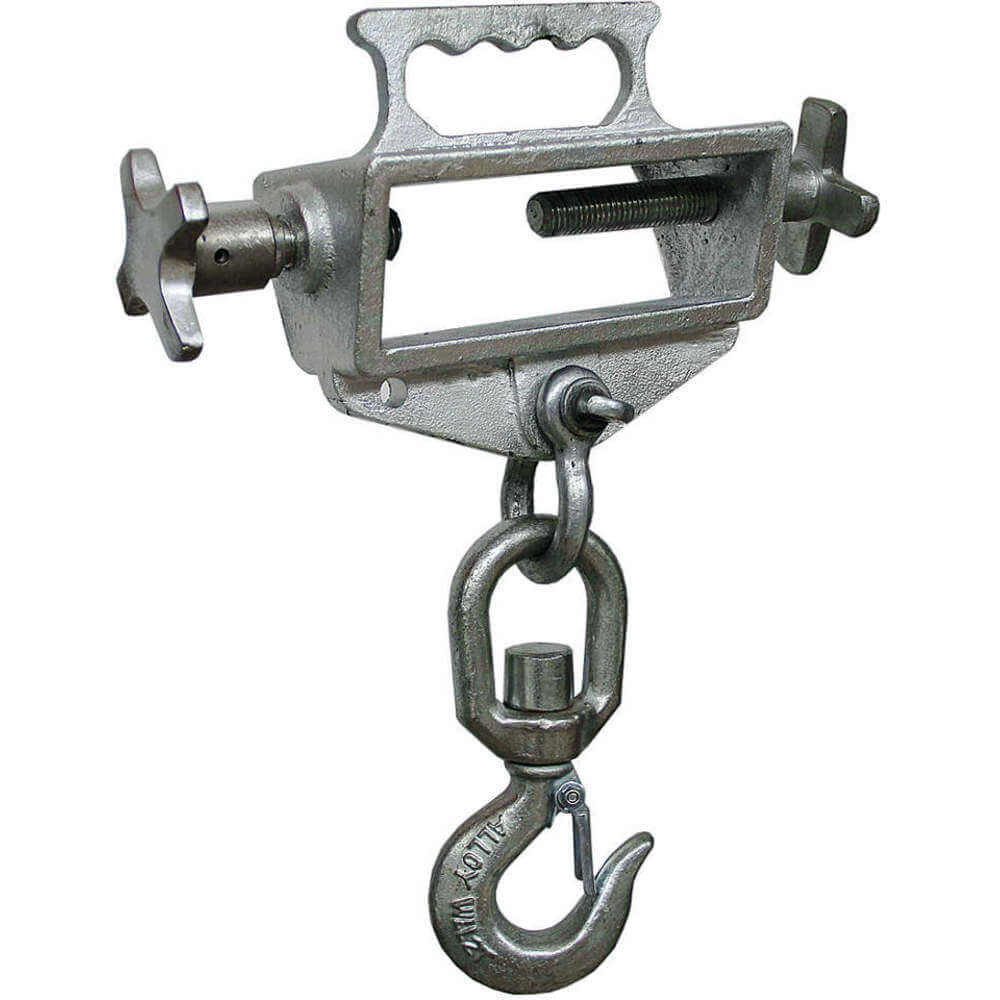 Lifting Hook Single Fork Single Swivel 4000lb.