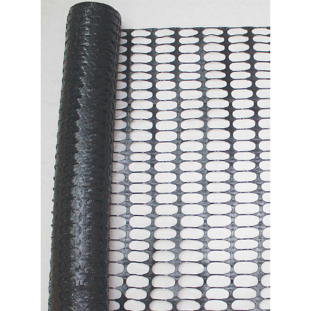 APPROVED VENDOR 33L957 Snow Fence 4ft. H 50 Feet Length Black | AC6FCW