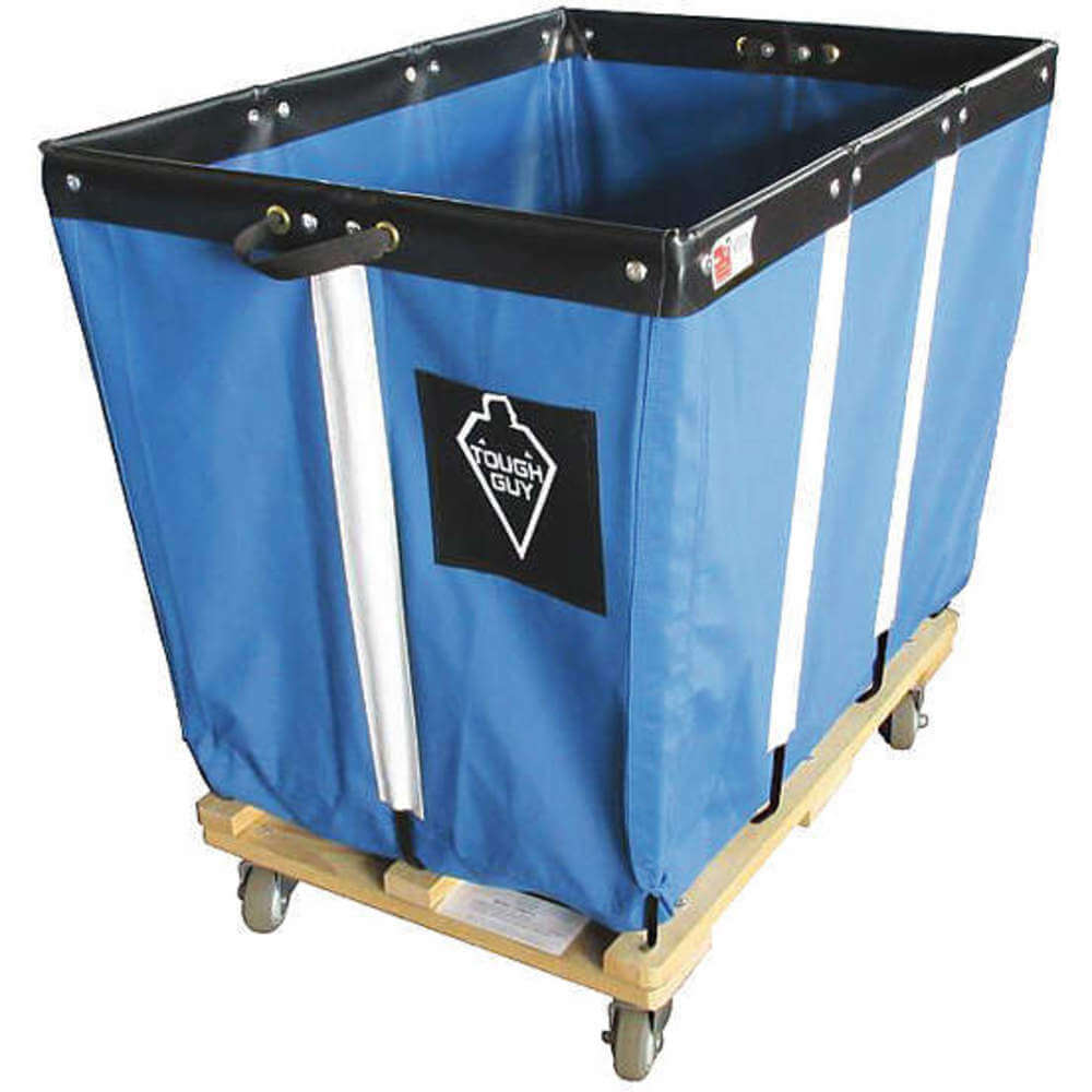 APPROVED VENDOR 33W303 Basket Truck 6 Bu. Capacity Blue 30 Inch Length | AC6GQD