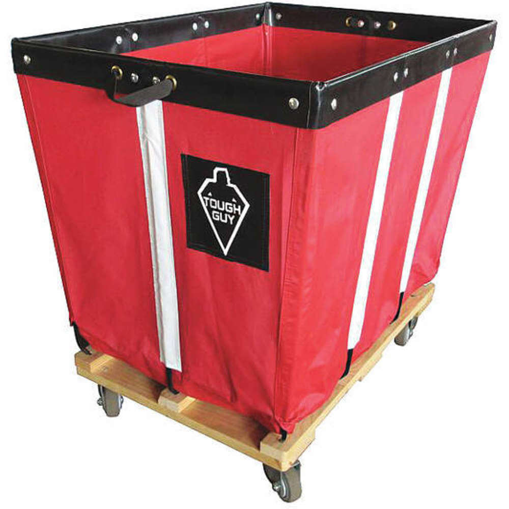 APPROVED VENDOR 33W304 Basket Truck 6 Bu. Capacity Red 30 Inch Length | AC6GQE
