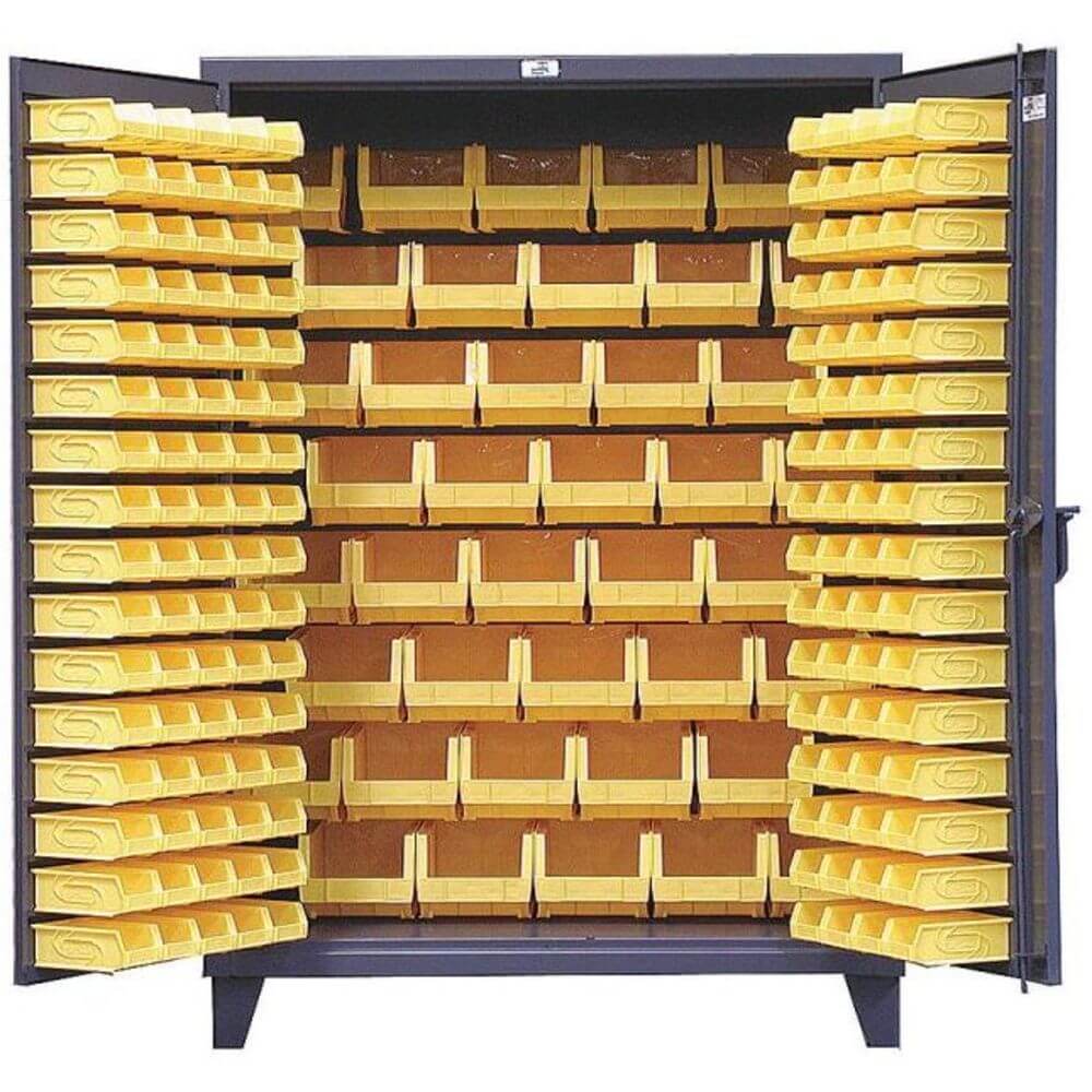 Bin Cabinet H 78 W 36 D 24 126 Bins