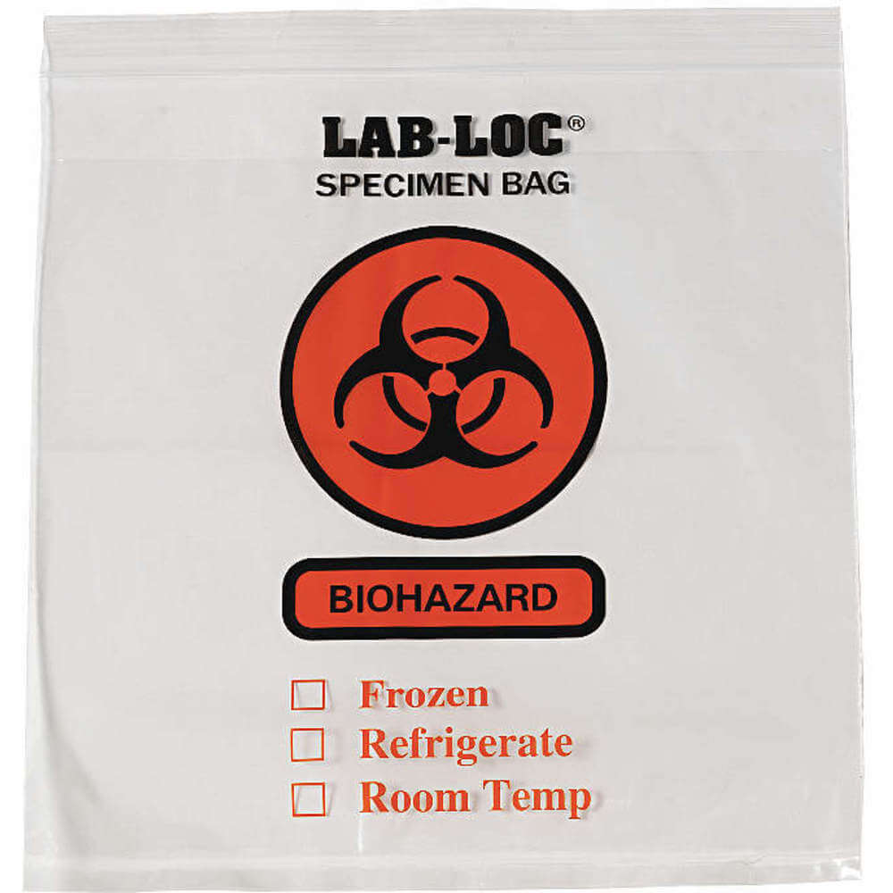 APPROVED VENDOR 3CUE8 Specimen Transfer Bag Clear - Pack Of 1000 | AC8NMY