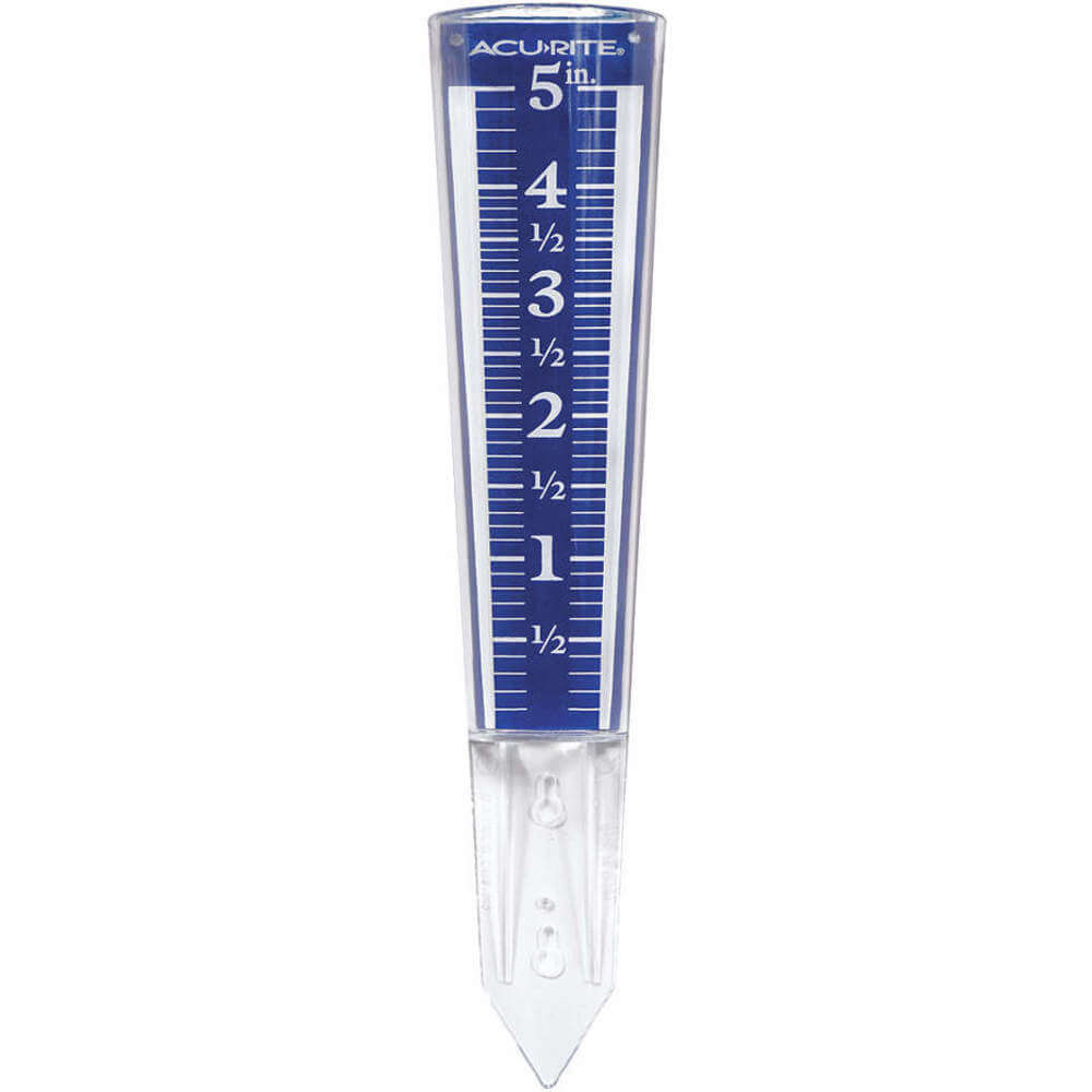 Blue Magnifying Rain Gauge