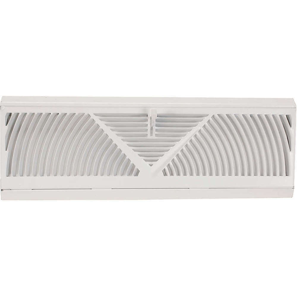 Diffuser Baseboard White 15 Inch