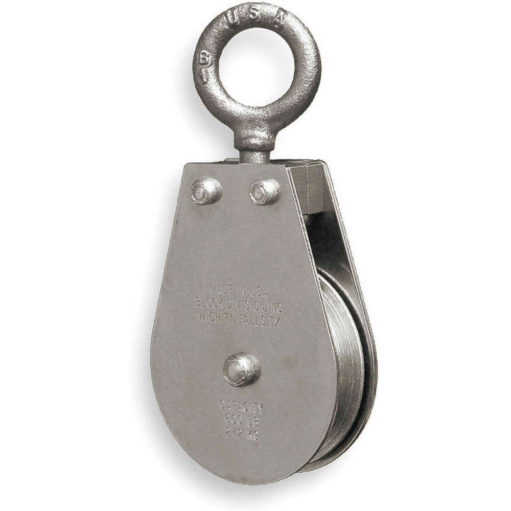 APPROVED VENDOR 4JX64 Pulley Block Swivel Eye 525 Lb. | AD8FNH
