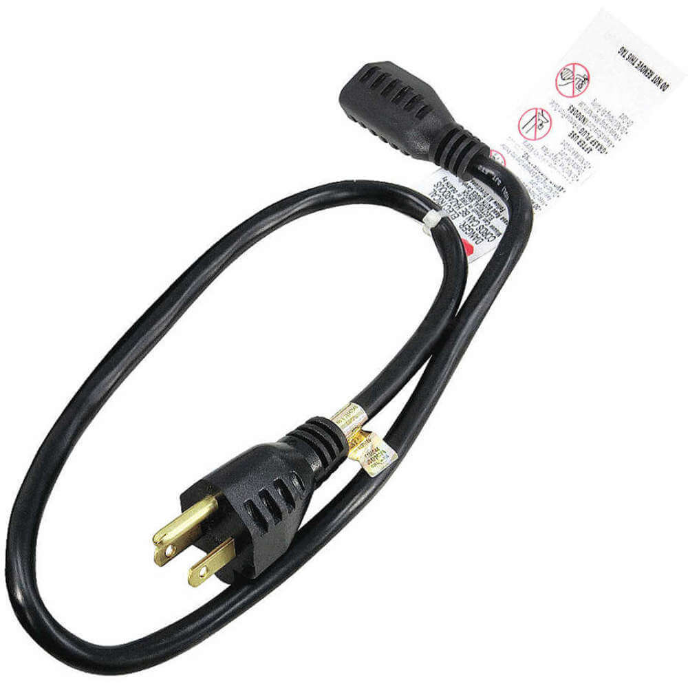 MONOPRICE 5297 Extension Cord 2ft 16/3 13a Sjt Black | AE7EMX 5XFP7