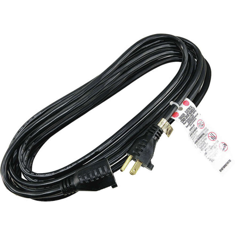 MONOPRICE 5301 Extension Cord 15ft 16/3 13a Sjt Black | AE7ENB 5XFR1