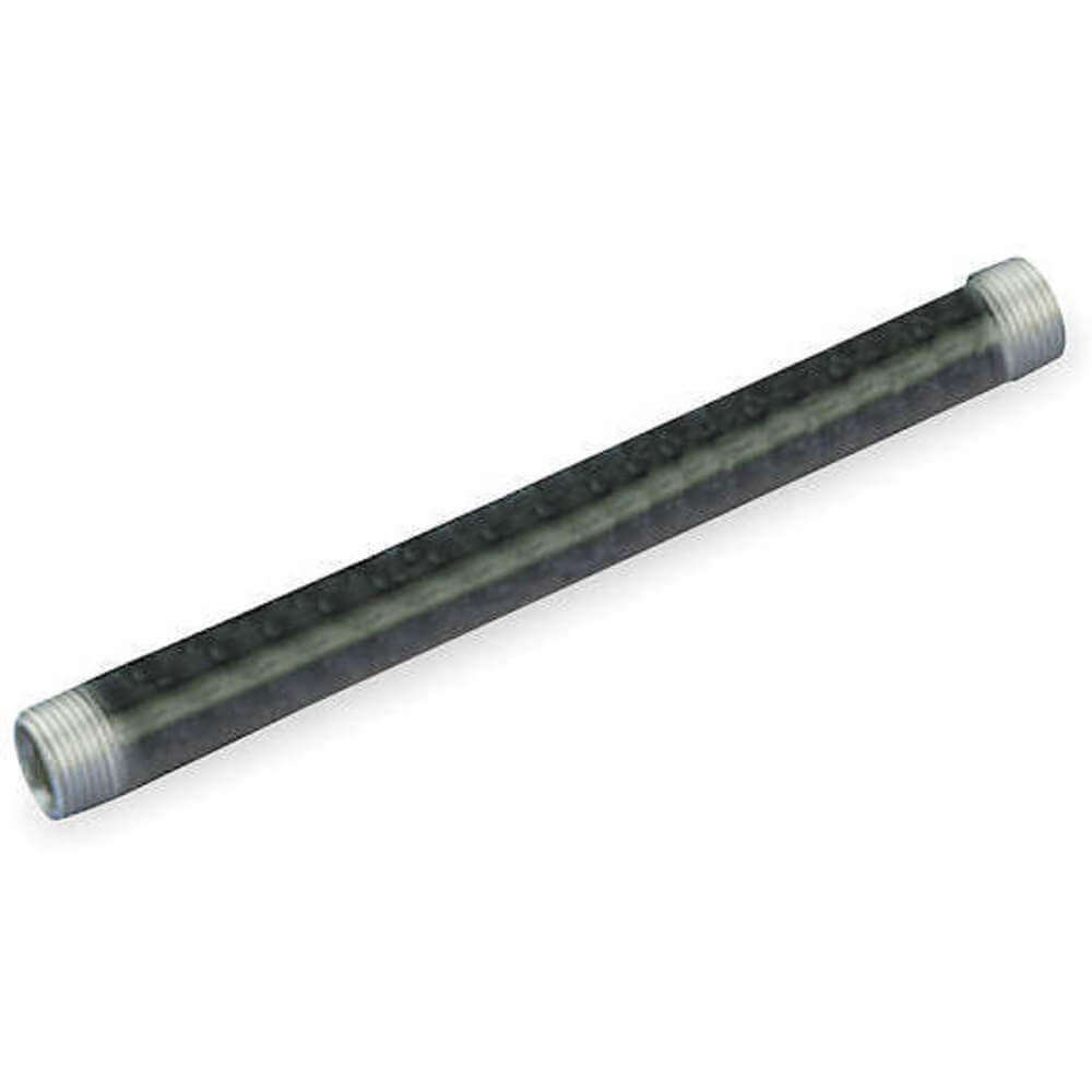 Pipe 1 1/2 x 18 Inch Threaded Black