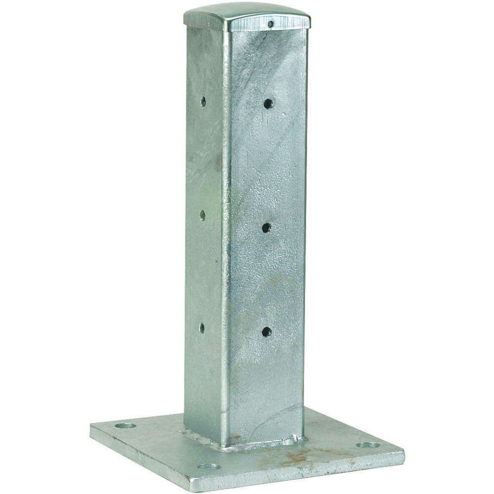 APPROVED VENDOR 5JEX5 Guard Rail Post Single High Corner L 4in | AE4CKY
