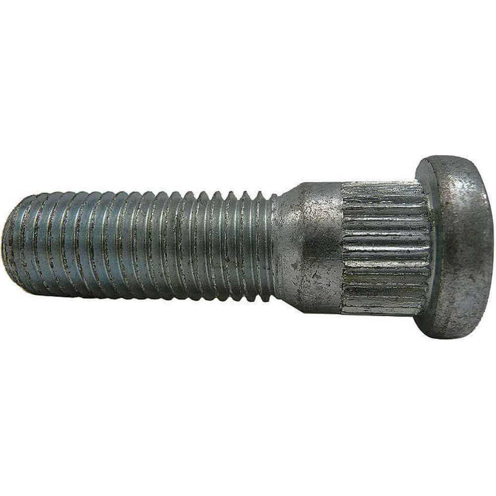 Wheel Bolt, 1/2 In - 20 Thread Size, Alloy Steel, 1 3/4 In Lg., 9/16 In Shoulder Lg.