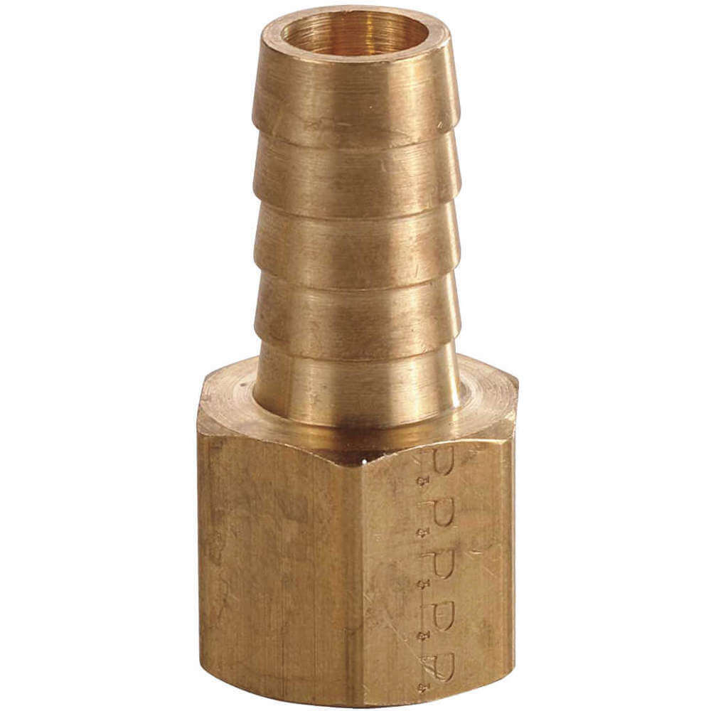 Hose Barb 3/8 Inch 1/4 Fnpt Brass