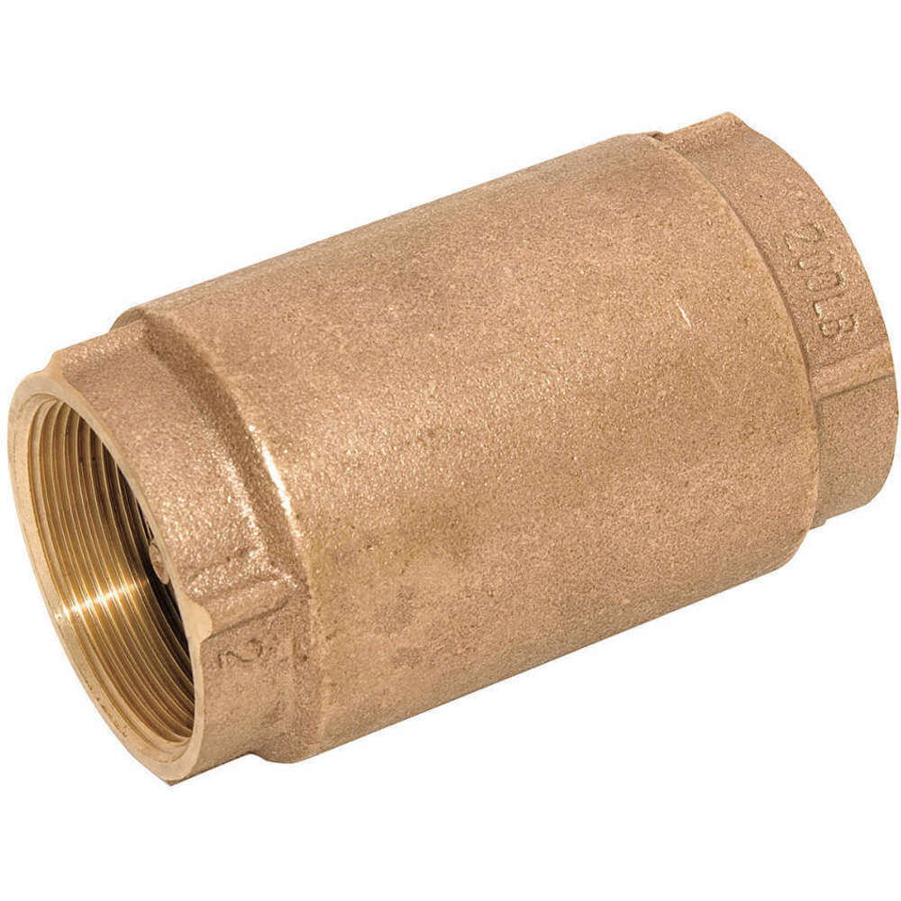 APPROVED VENDOR 6AJY1 Spring Check Valve Bronze 1/2 Inch Npt | AE7TZJ