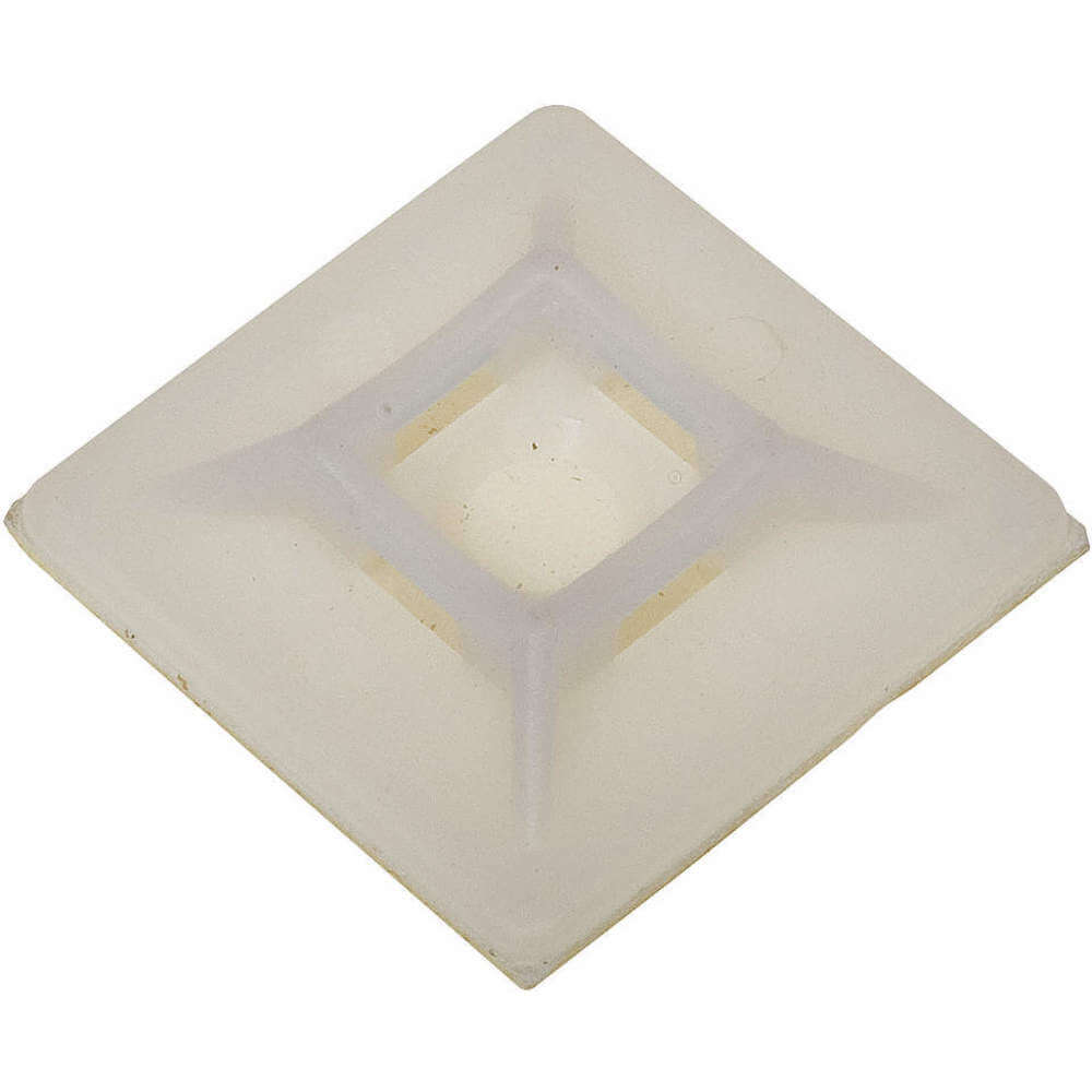 APPROVED VENDOR 6EEE8 Cable Tie Mount 4-way 1.1 x 1.1 Inch - Pack Of 100 | AE8MZU