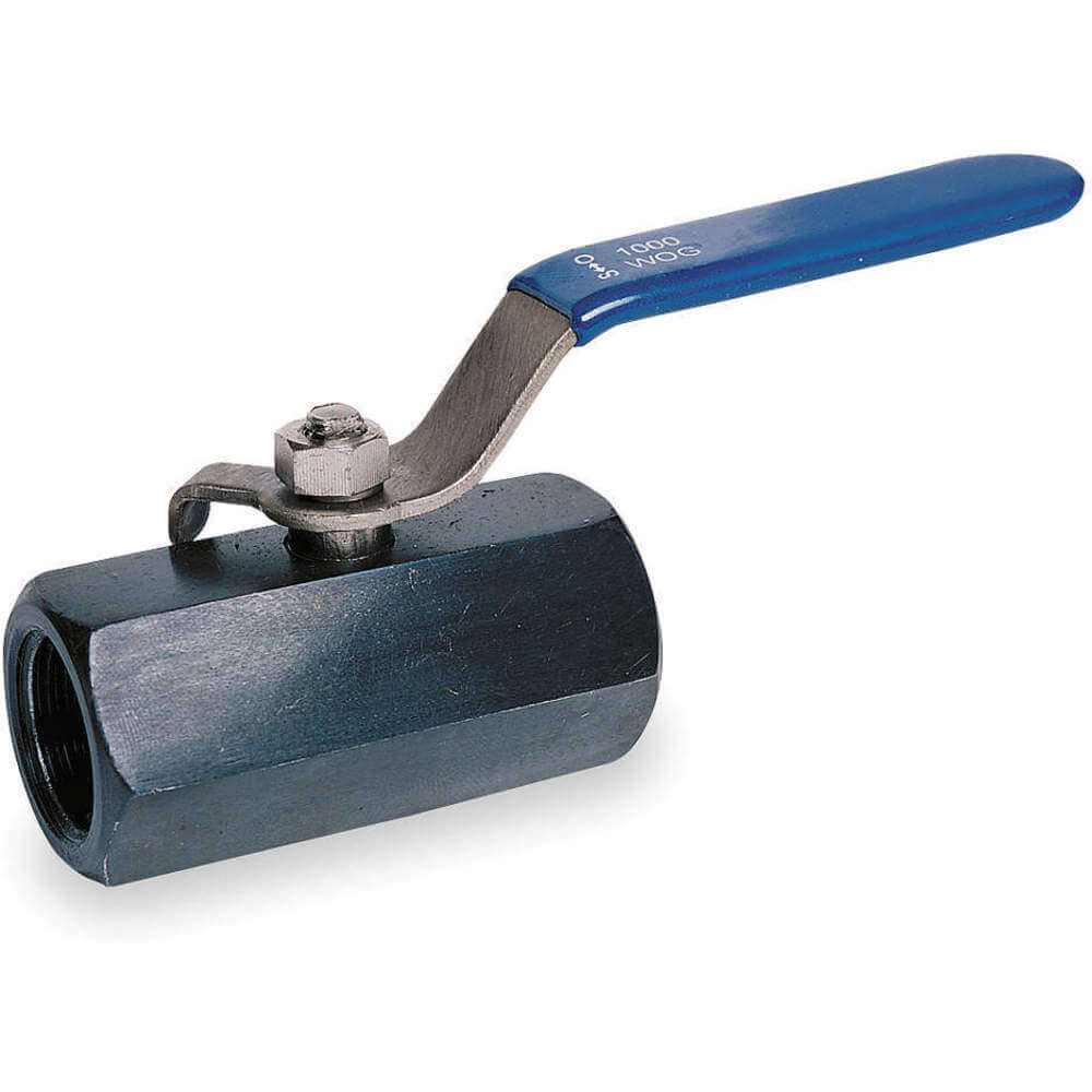 APPROVED VENDOR 6GD36 Carbon Steel Ball Valve Inline Fnpt 1/4 In | AE8XHH