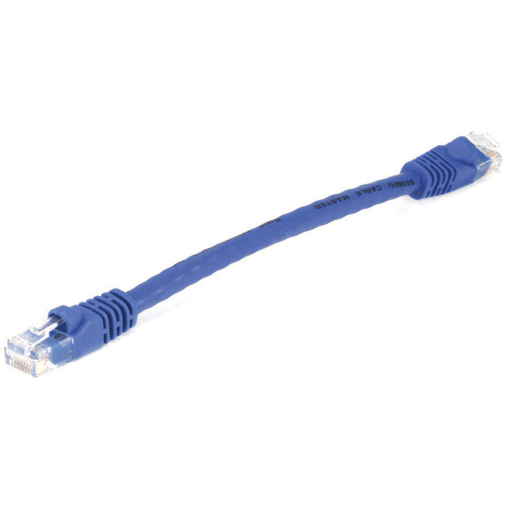 MONOPRICE 7499 Patch Cord Cat6 0.5Ft Blue | AA6DFJ 13U523