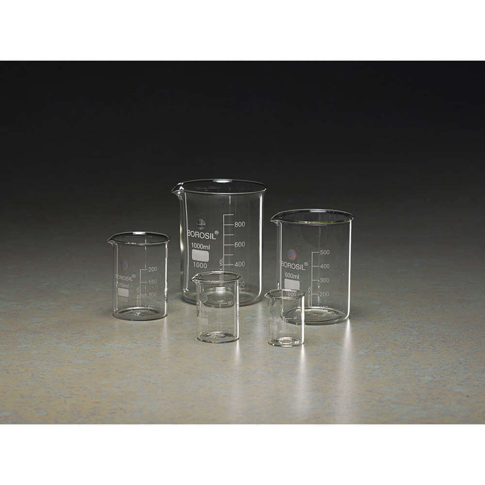 Glass Beaker Set Of 5