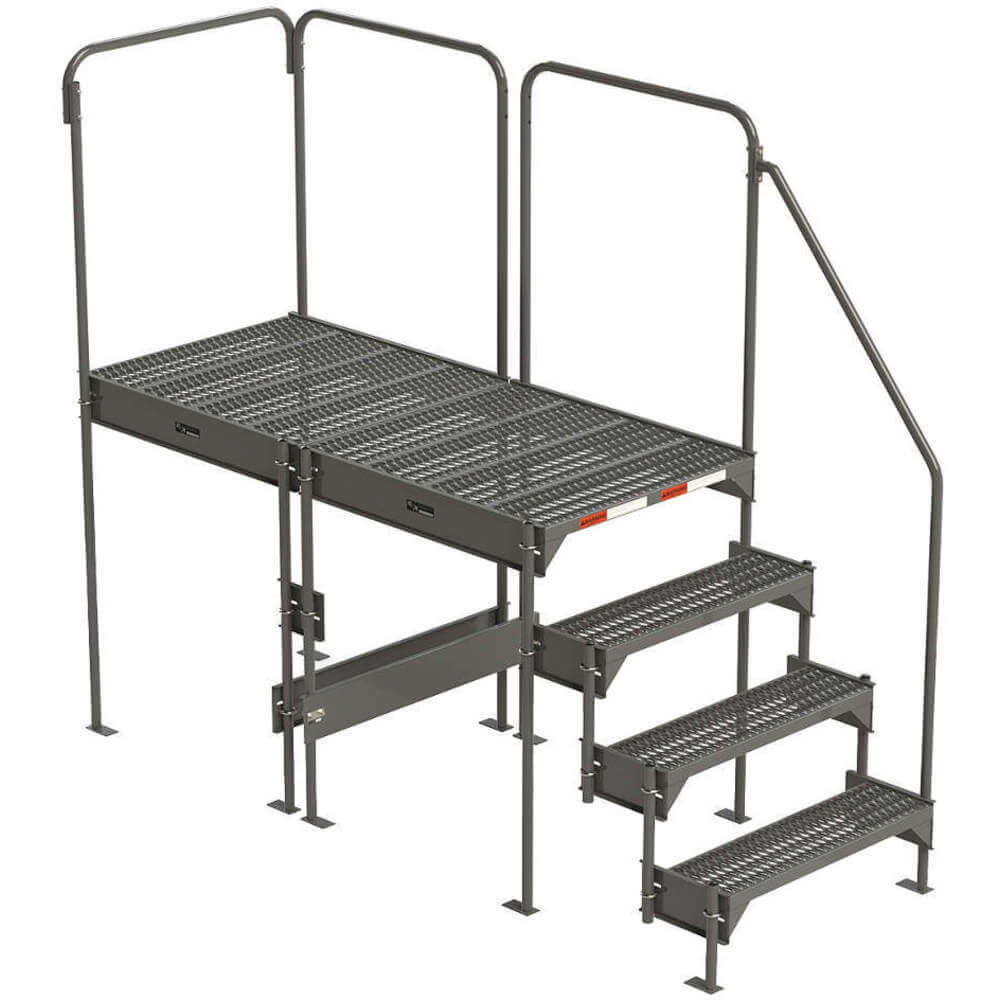 Custom Work Platform Adjustable Height Steel 45 Inch Height