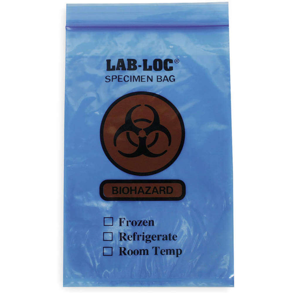 ELKAY PLASTICS LAB20609BE Specimen Transfer Bag 6 Inch Width - Pack Of 1000 | AD2THM 3TZY7