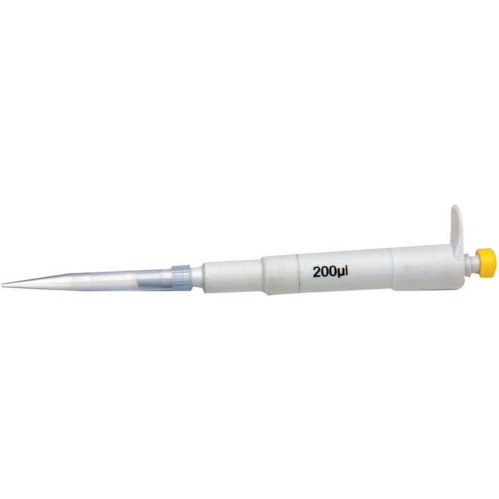 UNITED SCIENTIFIC PMP200 Mini Pipette 200ul Yellow | AF4QKH 9FGX4